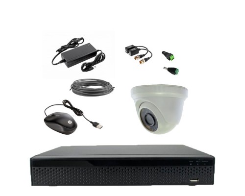 Комплект видеонаблюдения на 1 камеру 2Мп для помещения SVS-1K2D
