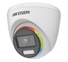 HD-TVI видеокамера 2 Мп Hikvision DS-2CE72DF8T-F (2.8 мм) ColorVu