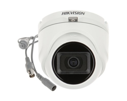 HD-TVI видеокамера 2 Мп Hikvision DS-2CE76D0T-ITMFS (2.8 мм) со встроенным микрофоном