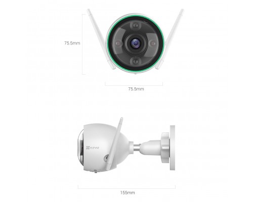 2МП облачная Wi-Fi IP видеокамера EZVIZ C3N CS-C3N-A0-3G2WFL1 (2.8 мм)