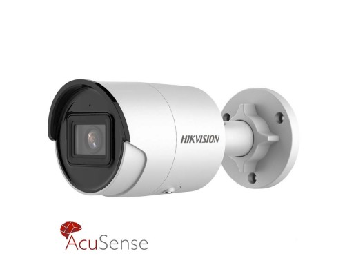 8 Мп AcuSense Bullet IP видеокамера Hikvision DS-2CD2083G2-I 4mm