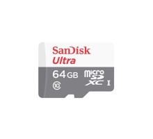 Карта памяти SanDisk MICRO 64GB class 10 Ultra Light SDXC UHS-I SDSQUNR-064G-GN3MN