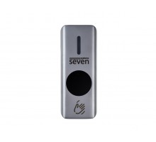 Кнопка выхода бесконтактная металлическая уличная накладная SEVEN K-7497NDW