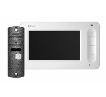 Комплект видеодомофона ARNY AVD-4005 Белый \ Серый