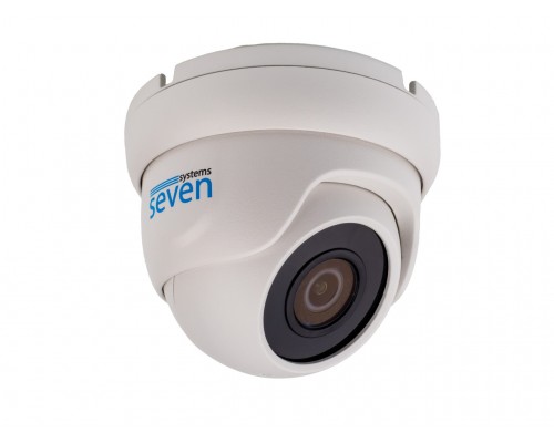 IP видеокамера 5 Мп уличная/внутренняя SEVEN IP-7215PA white (2,8)