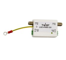 Грозозащита на коаксиал F-F Twist-LGC+PWR12V