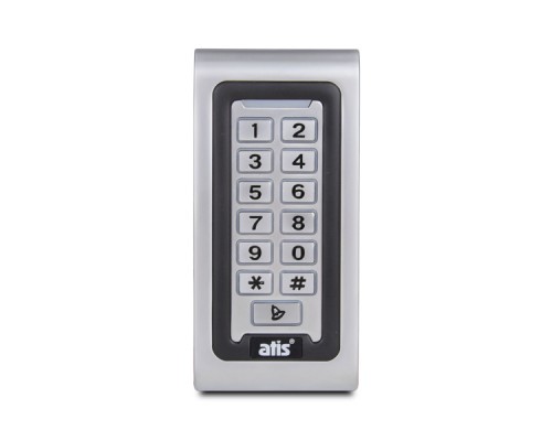 Металлическая кодовая клавиатура влагозащищенная ATIS AK-601W