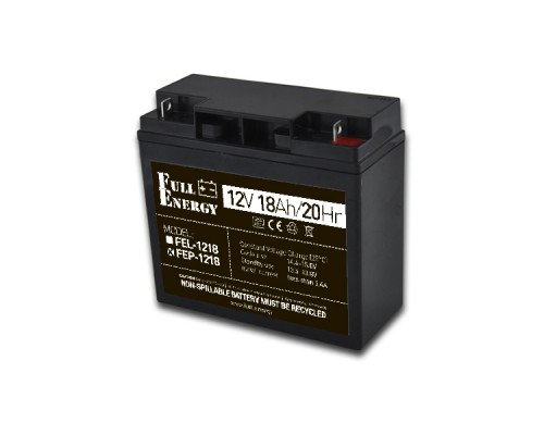 Аккумулятор 12В 18 Ач для ИБП Full Energy FEP-1218
