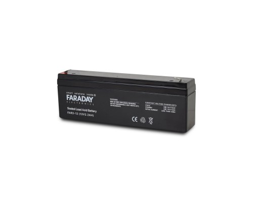 Аккумулятор 12В 2 Ач для ИБП Faraday Electronics FAR2-12