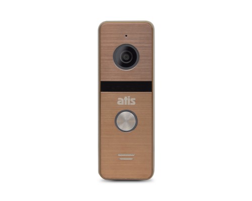 Комплект видеодомофона ATIS AD-1070FHD/T Black с поддержкой Tuya Smart + AT-400HD Gold